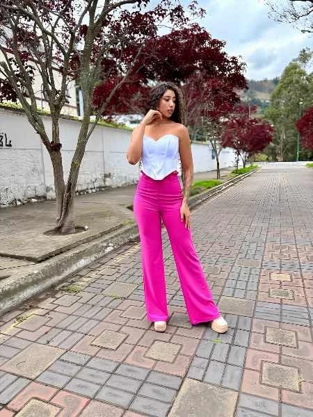 Corset Blanco y Rojo