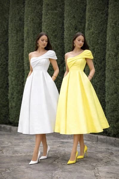 Elegante Vestido Midi