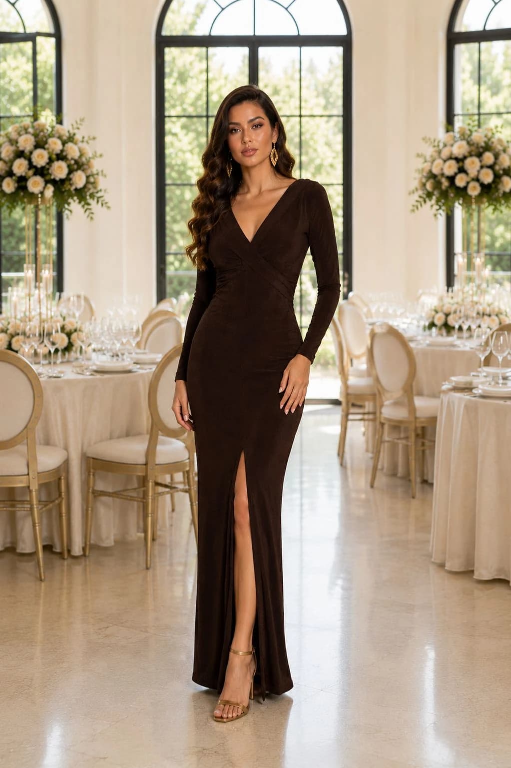 Vestido Café Gala