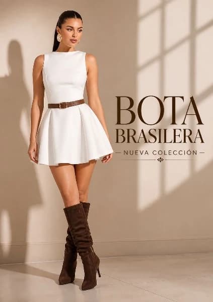 Botas Brasileras Cafés de Gamuza 🤎