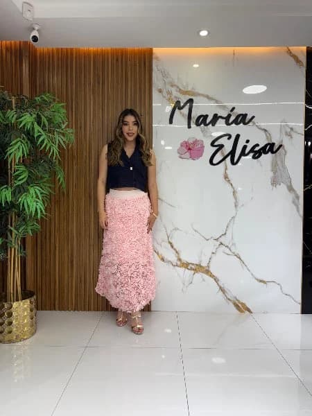 Falda Rosa