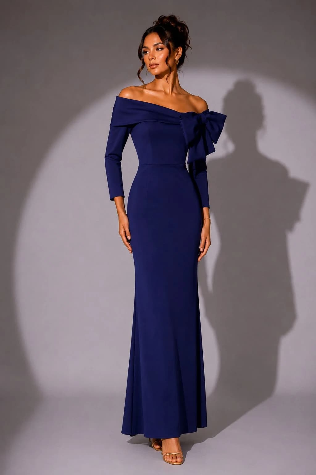 Vestido Azul Rey